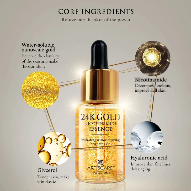 ARTISCARE 24K Gold Serum SET 3pcs