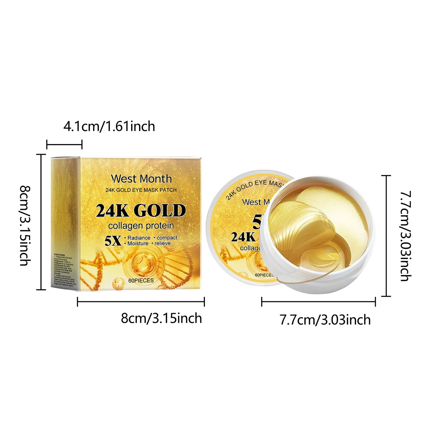 24k Gold Facial Skin Care Set