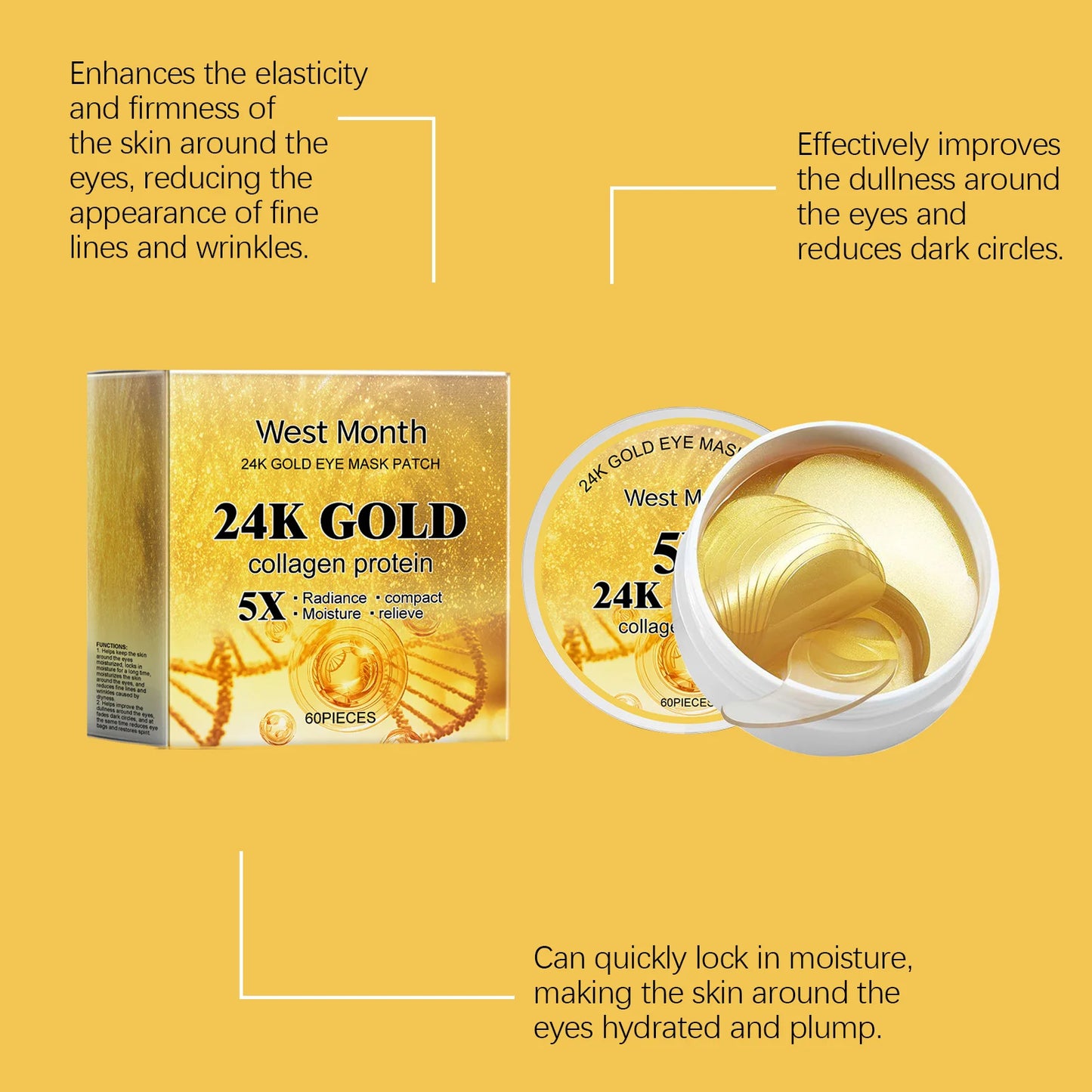 24k Gold Facial Skin Care Set