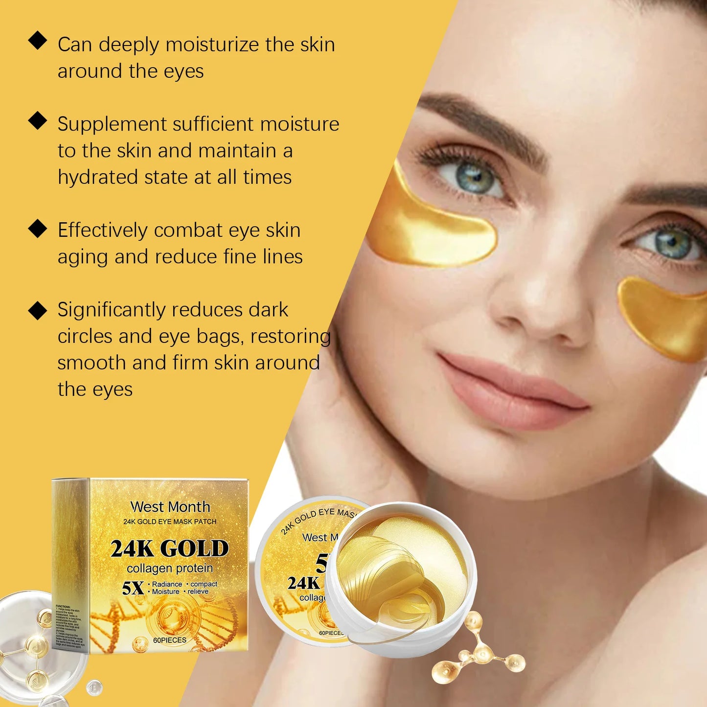 24k Gold Facial Skin Care Set
